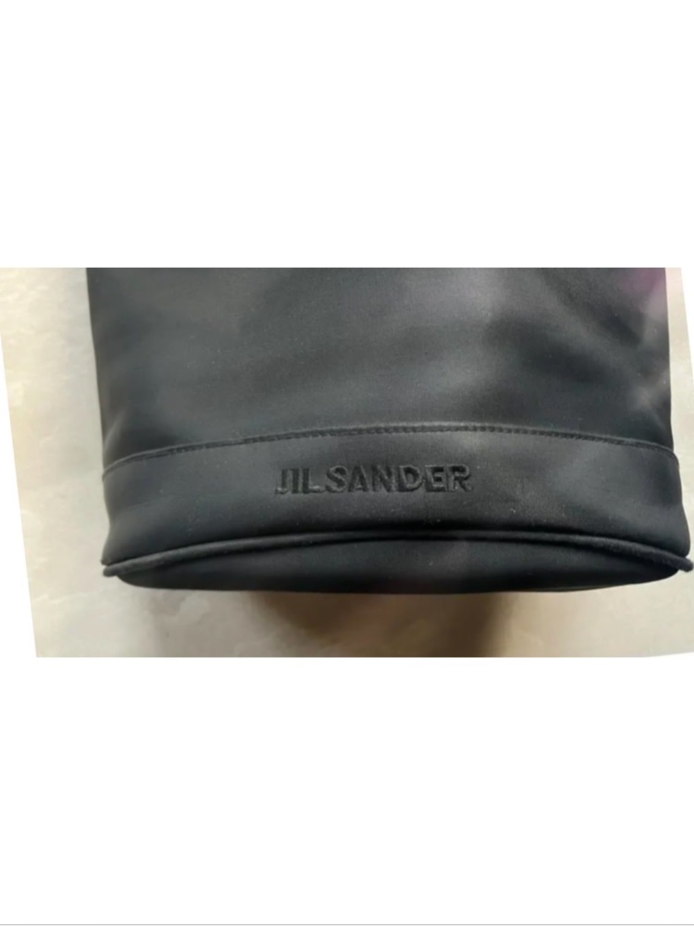 New Jil Sander Black Leather Backpack Tote - Picture 11 of 13